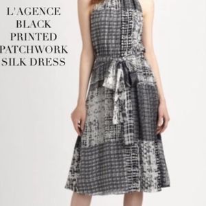 L'Agence 100% Silk Dress, Size 4